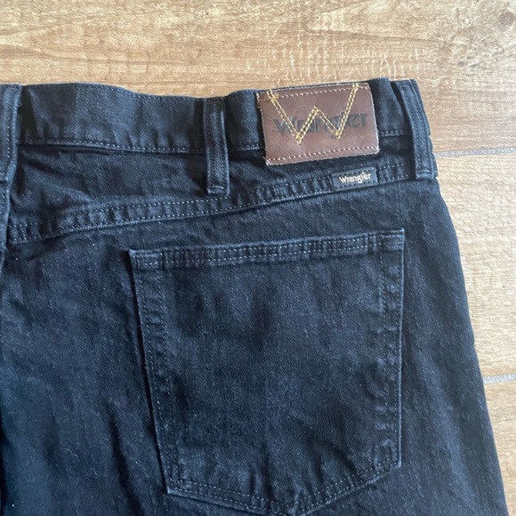 Wrangler Advanced Comfort Black Men’s standard jeans w 42 L 30 - Picture 9 of 9